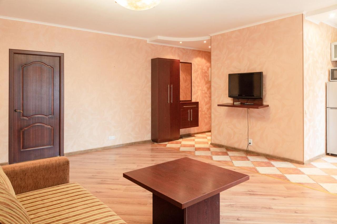 Apartment Triokhsviatytelskaya Street 3 Kiew Exterior foto